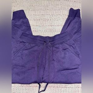 Women’s Purple Jogger Sweatpants